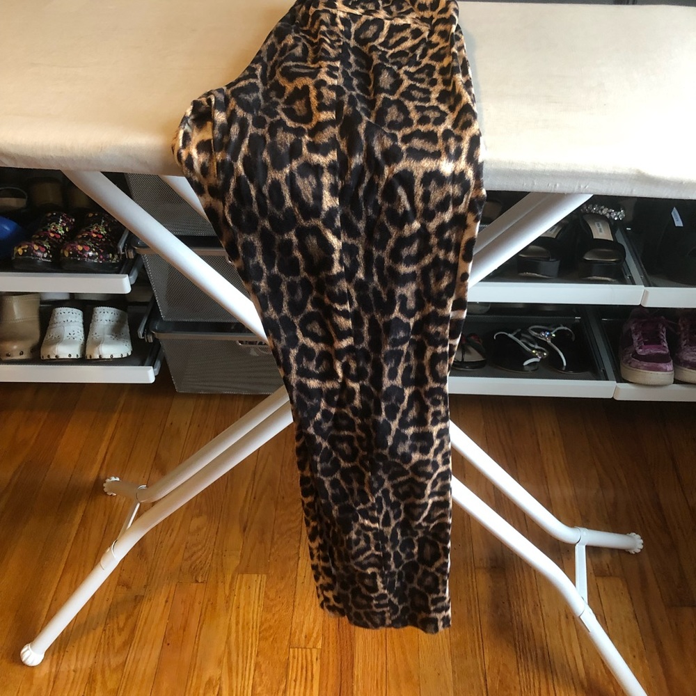 Cheetah print pants! Size xs/24